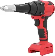 Cordless Rivet Gun, 360W 18V Battery Powered Electric Brushless Blind Riveter Tool Kit Built in LED Light Portable Pop Rivet Insert Installation Tool for 1/8 to 3/16 Rivets