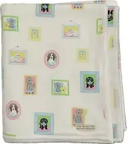 The Beaufort Bonnet Company Blanket Silent Night Throw Paw-Fection Dog White