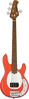Sterling by Music Man StingRay Short Scale RAYSS4 in Fiesta Red