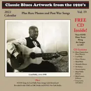 Classic Blues Artwork 1920s Calendar 2022 [New ] With CD, 2 Pack