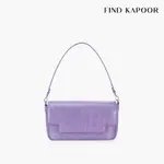 【FIND KAPOOR】LIA 27 CRINKLED 兩用斜背翻蓋方包- 薰衣草紫