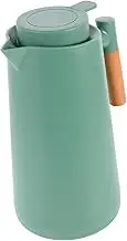 Vaguelly 34Oz Insulated Coffee Carafe Stylish Liner Thermal Jug for Hot Cold Beverages Nordic Design for Office Outdoor Use Ergonomic Spout for Easy Pouring