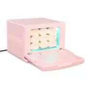 Byootique 8L Pink Towel Warmer Cabinet 2-in-1 Facial Towel Heater Spa Nail Salon