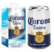 Corona Can Shaped Wireless Bluetooth Speaker w/ Aux Input