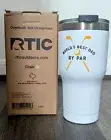 RTIC Tumbler 20 oz Stainless Steel Vacuum Insulated Cup Best Dad By Par Golf NEW