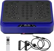 SogesGame Vibration Plate Exercise Machine, Vibrating Lymphatic Drainage Shaking Full Body, Vibrate Stand with 99 Speed Levels for Weight Loss and Fat Burner for Women & Men (Blue)