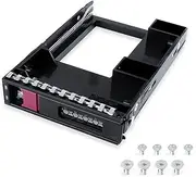 3.5" LFF SAS SATA Drive Tray Caddy Hot-Swap 774026-001 797520-001 797519-001 + 3.5 to 2.5 661914-001 Caddy Compatible for HP Apollo 4200 4510 1650 ProLiant ML350 ML110 G9 Gen10 Servers