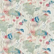 Cowtan & Tout Sea Life Fish Linen Print Fabric- Maralago / Multi Cream 6.50 yds