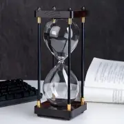Large Sand Timer, Hourglass Timer 30 Minutes , Vintage Wooden Hour Glass Timer,