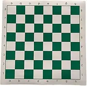 Tournament Chess Mat, Roll Up Chess Boards Professional Club and Tournament Chess Boards, Lightweight & Non Slip, Chess Mat for Kids and Adults(Chess Board only) (34.5cm)