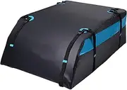 Car Roof Cargo Carrier | Car Luggage Roof Carrier 19 Cubic Feet | Rainproof Automobile Ceiling Storage Case for Travel