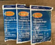 Oreck Vacuum Bags Micro Filter Fits 2000 8000 9000 24 Bags Envirocare Technology
