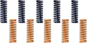 3D Printer Heat Bed Die Springs (10 PCS), 8mm OD 25mm Long Load Compression Mould Die Spring for Ender 5/3/S1/Ender 3 Pro/Ender 3 V2/Ender 3S, CR-10/CR-10S 3D Printer Accessories