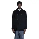 [LOEWE] Peacoat in Wool Black