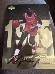 1998 Upper Deck Gatorade Michael Jordan COMPLETE 12 Card Jumbo Foil Set NM