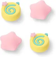 Cute Pink Thumb Grips, Soft Joystick Cover Compatible With Nintendo Switch, OLED, and Lite