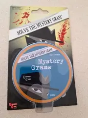 University Games Mystery Grams - Mystery Brain Teaser Ages 8+ *NEW SEALED*