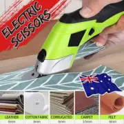 Rechargeable Electric Scissors Tailors Cutter Cordless Cloth Fabric Cutting AU