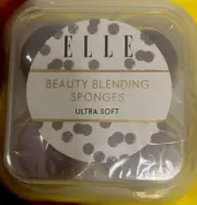 ELLE Beauty Blending Sponges 4PK Ultra Soft- New