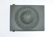 GERMAN ARMY WW1 ERA REPRO STEEL enlisted ranks EQUIPMENT BELT BUCKLE