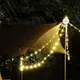 星空氛圍露營燈串 捲尺掛燈 露營燈串 露營燈條 LED燈條 氛圍串燈 暖光燈 10米(USB充電) (5.8折)