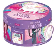 The Magic Unicorn Book & Giant Puzzle, 30 Piece