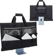 Sjkdxv Travel Carrying Case For 24 Imac Desktop Computer, Protective Storage Bag For Imac Monitor Dust Cover With Carry Handle For 24 Inch Imac Scr...