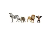 4pc Schleich Wild Life Safari Starter Set Kids Action Figure Playset Toy 3y+