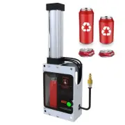 12oz/16oz Pneumatic Can Crusher, Aluminum Can Crusher for Recycling, Wall Mou...