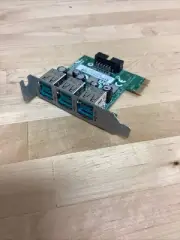 HP 3 Port Powered USB 12V PCI Express Low Profile Card 640269-001