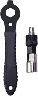 Crankset Removal Tool | Anti-Slip Ɓicyclè Crank Puller | Durable Bike Repair Tool Kit with Non-Slip Handle – Ideal for Road Bikes, Mountain Bikes, and Home Maintenance