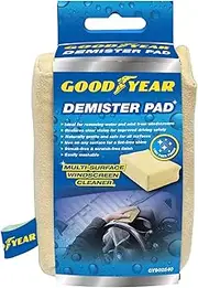 [Goodyear] 902540 Car Windscreen Demister Pad Micro Fibre Sponge for Mirror Window Glass Fog Remover