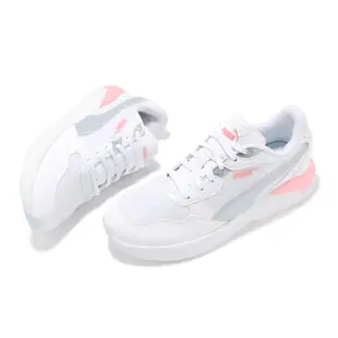 Puma 休閒鞋 X-Ray Speed Lite 中大童鞋 白 粉 小朋友 皮革 緩震 運動鞋 39443601