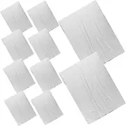 Anneome 10pcs Car Fireproof Sound Insulation Mat The Cars Sound Dampening Car Insulation Sound Proofing Mat Heat and Sound Insulation Hood Insulation Sound Deadener Mat for Cars Sponge