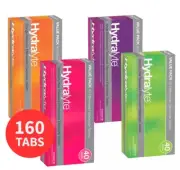 Hydralyte Electrolyte [4 Flavour Pack] Effervescent 160 Tablets - VALUE BULK