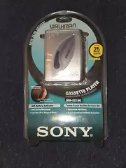 NEW Sony WM-EX190 Walkman Cassette Player Mega Bass Slim 90's VINTAGE 213835
