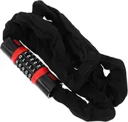 BELLIFFY Bicycle Combination Lock Combination Bike Lock Scooter Lock Electric Bike Lock Bike Chain Lock Motorcycle Locks Anti Theft Lock for Bike Scooter Accessories Bike Lock Chain