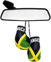 Jamaica Mini Boxing Gloves Country Pride Flag CAR Truck AUTO