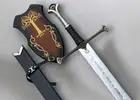Anduril sword of king Aragorn Narsil Replica Sword Lotr Sword with scabbard