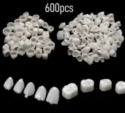600x Dental Temporary Crown Veneers Material Anterior Front Molar Teeth Plastic