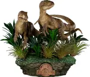 Jurassic Park - Two Raptors Deluxe 1:10 Scale Statue