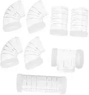 Toddmomy 1Set DIY Plastic Hamster Tunnel Kit Flexible Hamster Cage Supply for Pets Maze Design for Hamsters Squirrels and Hedgehogs for Creating Fun