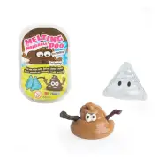 44908 MELTING MOLDABLE POO FACE EMOJI FUNNY JOKE NOVELTY POOP SH*T CRAP GIFT