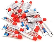 6g(0.2ounce) Fresh Peppermint Flavor Mini Travel Size Portable Pocket Toothpastes for Hotel Supplies Personal Dental Teeth Care Deep Cleaning (10)