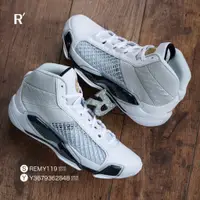 在飛比找蝦皮購物優惠-R'代購 Air Jordan 38 PF FIBA 灰白銀