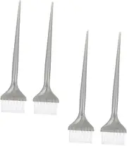BATHVEVE 4Pcs Hair Dye Brush Lightweight Hair Coloring Applicator for Salon Home Use for Hair Dyeing Highlights and Conditioning Applications