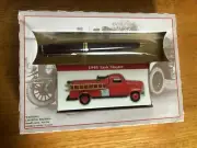 1948 Task Master Fire Truck Replica & Ballpoint Pen Set In Box Readers Digest Co