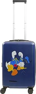 [Ful] Disney Donald Duck 22.5 Inch Carry-On Luggage, Hardshell Rolling Suitcase with Spinner Wheels, Blue, 22.5 x 14 x 9.5 inches, Blue, 22.5 x 14 x 9.5 inches, Disney Donald Duck 22.5 Inch Carry-on