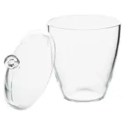 CHEMGLASS CGQ-4000 CRUCIBLES QUARTZ, 40 ML top dia. 57mm,base: 20 mm, height: 45