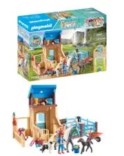 Animal Adventures Playset with Amelia Horse and Alpacas for Ages 5 and Up
